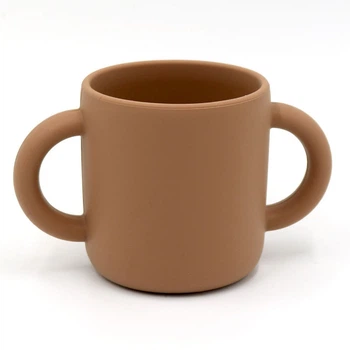 Силіконовий кухоль з двома ручками Brown