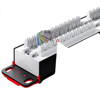 Патч-панель AMPCOM AMCAT5E1924 Cat5e, 24 порта