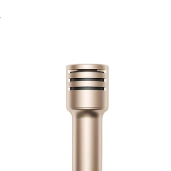 Гарнитура для караоке Quanmin K Ge Kpods Pro со звуковой картой, проводная, бело-золотая