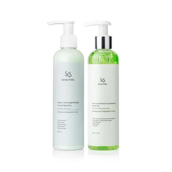 Набор Гель ДО и крем После депиляции ТМ SkinLoveSpa по 250 мл