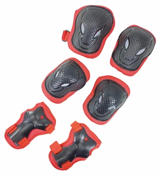 Комплект дитячого захисту А16 XS (3-7 р) чорно-червоний (G0002694)
