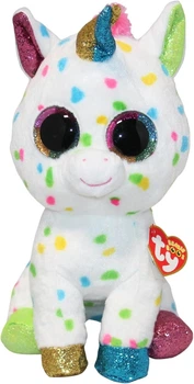 Игрушка мягкая TY Beanie Boos Единорог Harmonie 25 см 37266