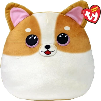 Мягкая игрушка TY Squish a Boos Корги Tanner 20 см 39277