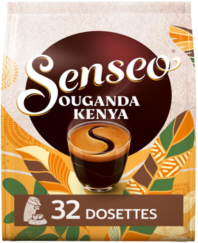Кофе в чалдах Senseo Ouganda Kenya 100% Arabica 32 чалды