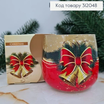 Аромасвечка стакан BISPOL Рождество Христово 100 г/20 часов