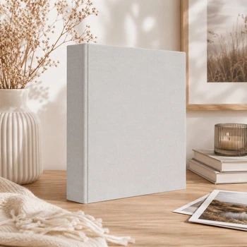 Фотоальбом 10x15см 200 фото GEDEON DPH46200 LINEN ASH(B)