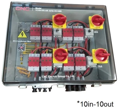 Skrzynka łączeniowa systemów fotowoltaicznych ExtraDigital DC 10‑in 10‑out IP66 (6978567817413)