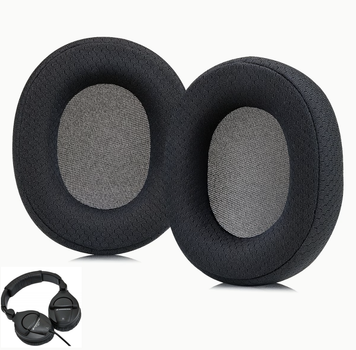 Амбушюры тканевые для наушников Sennheiser HD280 Pro black черные