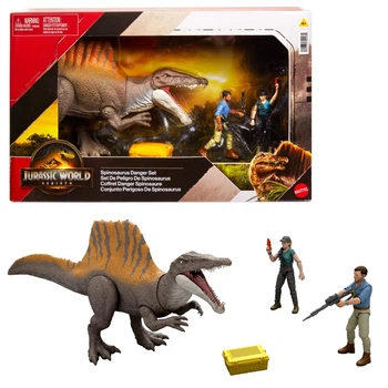 Динозавр Спинозавр Мир Юрского периода Jurassic world Spinosaurus Dinosaur Rebirth Storypack JGB54 Mattel