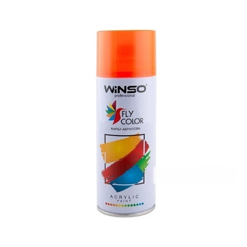 Краска флуоресцентная Winso оранжевая 450 мл 880480