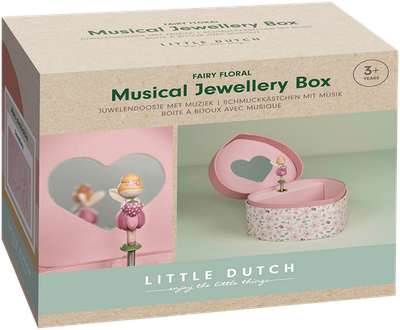 Pudełko na biżuterię Little Dutch Elf Fairy Garden muzyczne (8714274126206)