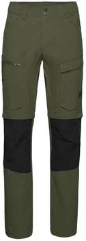 Брюки Mammut Zinal Hybrid Zip Off Pants M 48 Dark Marsh-Black