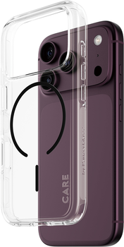 Панель CARE by PanzerGlass Urban Explorer MagSafe для Apple iPhone 17 Pro Max Transparent Black (CR82267)
