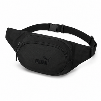 Сумка бананка Puma чорна Oxford міська спортивна ТР6678