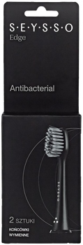 Насадки до електричної зубної щітки Seysso ANTIBACTERIAL edge 2 шт