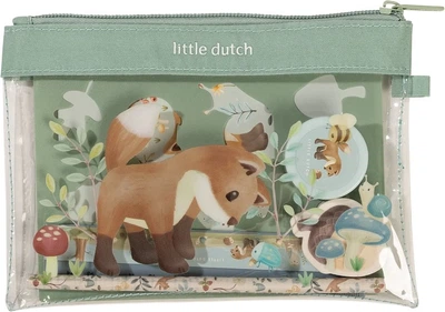 Zestaw artykułów papierniczych Little Dutch Forest Friends 126077 (8714274126077)