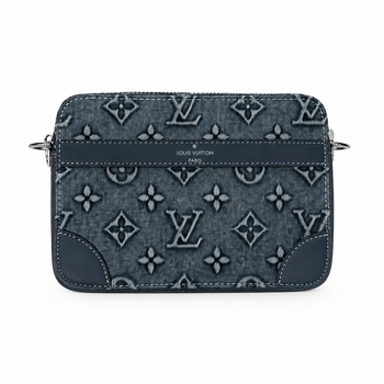 Сумка через плече (кросбоді) LV Джинсова