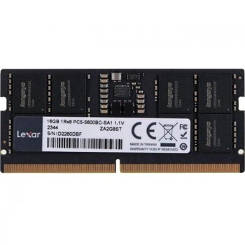 Оперативна пам'ять Lexar 16GB DDR5 SO-DIMM 5600MHz (LD5S16G56C46ST-BGS)