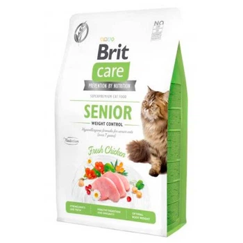 Brit Care Cat Senior Weight Control для контроля веса у пожилых кошек - 2 кг 171314/0945