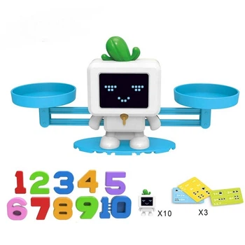 Игра-балансир Bei Yu Toys Математические весы: Робот BY-6003