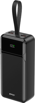УМБ BWOO 65W 30000 mAh 2x USB-A, 1x USB-C Black (6933654815932)