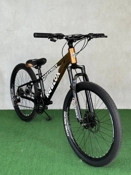 Подростковый велосипед CrossBike Roblox, алюминиевая рама 11 дюймов, колеса 24 дюйма, подходит на рост от 130 см
