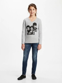 Лонгслів дитячий Disney Jonas Rocks 146-152см Сірий (1785)