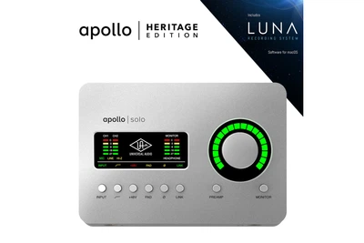 Аудіоінтерфейс Universal Audio Apollo Solo Heritage Edition TB3 (230981)