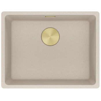 Кухонна мийка Franke Maris MRG 110-52 Gold Edition гранітна під стільницю Сахара 125.0762.029