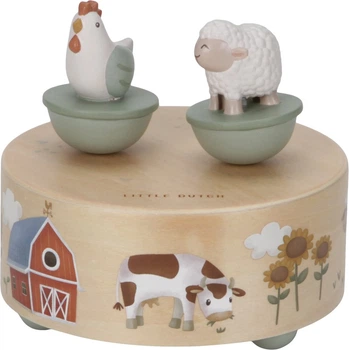 Tańcząca pozytywka Little Dutch Little Farm FSC (LD7165) (8713291771659)