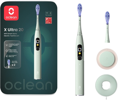 Електрична зубна щітка Oclean X Ultra 20 Мʼятна