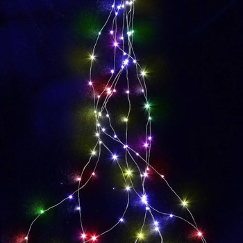 Гирлянда "Конский хвост" от сети, 3м, 510LED, Разноцветный свет