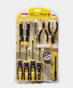 Набор инструментов 48 предметов WMC TOOLS 1048