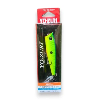 Воблер 3DR-X Popper 65F 65 мм 7г (Fishing) - поппер на щуку, окуня (8223-22)