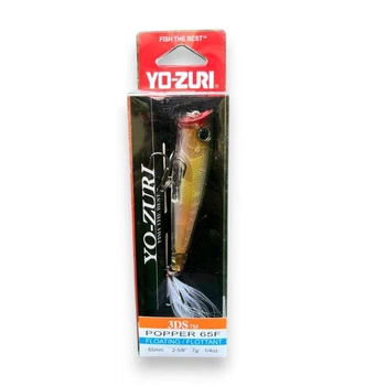 Воблер 3DR-X Popper 65F 65 мм 7г (Fishing) - поппер на щуку, окуня (8223-28)