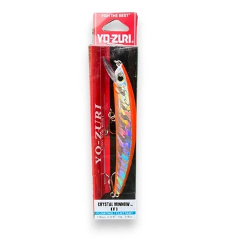 Воблер Crystal Minnow 110F 11g (0.7-1.0м) - плаваючий, на щуку, окуня, судака (8619-21)