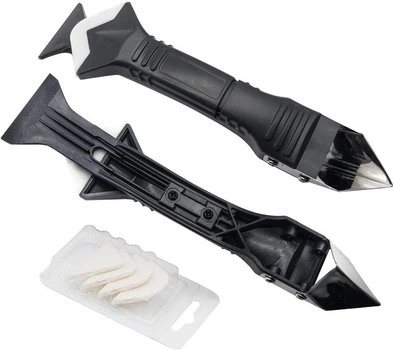 Пластиковый силиконовый шпатель скребок для герметика и силикона Silicon Trowel Scraper GS-3991P