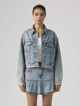 Джинсовая куртка женская Levi`s 602752819 L Синяя (1160814208)