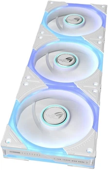 Кулер до корпусу ASUS ROG Eurux GR120 FAN ARGB White 3in1 (90DA00J3-B09020)
