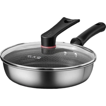 Сковорода COOKER KING нержавейка 316, 26см, антипригарная, для стейков