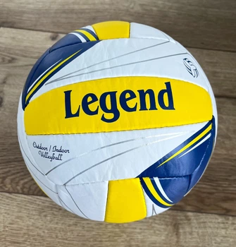 Мяч волейбольный LEGEND-44, №5, белый-желтый-синий