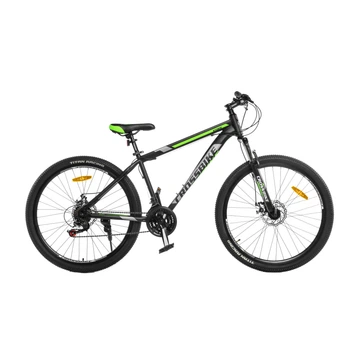 Велосипед горный 27.5 дюймов CrossBike Storm, рама 17" Черно-зеленый (27CJPr-004386)