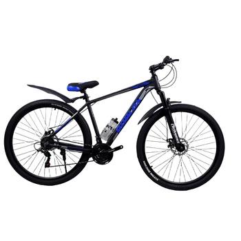 Велосипед гірський Crossbike Roblox 29" 19" Чорно-синій (29СTA-006477)
