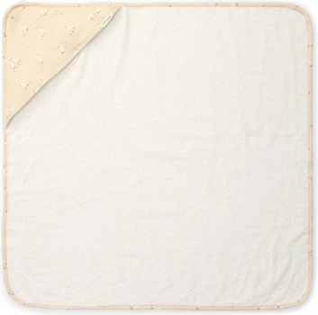 Ręcznik dziecięcy Little Dutch Little Goose z kapturem 75x75 cm (8721122584910)