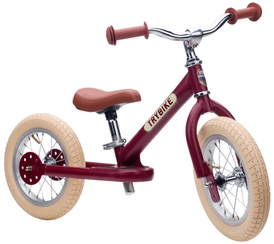 Біговел Trybike 2 Wheels Steel Vintage Red 12" 1263812 Червоний (30TBS-2-RED-VIN)