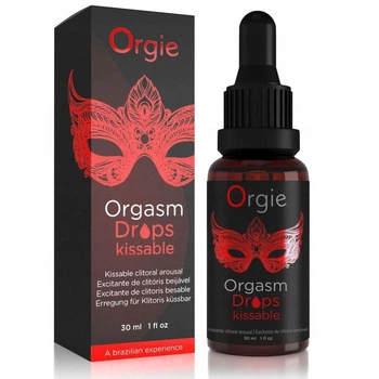 Возбуждающий гель для клитора поцелуйная версия Orgasm Drops Kissable Orgie 30 мл