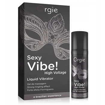 Жидкий вибратор, Возбуждающий гель-вибратор для клитора Sexy Vibe! High Voltage Liquid Vibrator Orgie