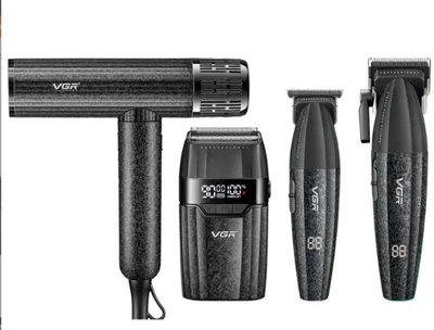 Набір машинок VGR V-640S4 Black