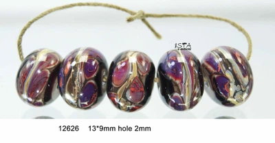 Набор стеклянных бусин № 12626 ISTA Lampwork