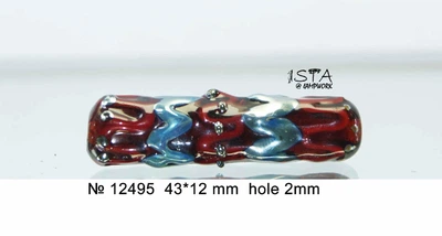 Набор стеклянных бусин № 12495 ISTA Lampwork